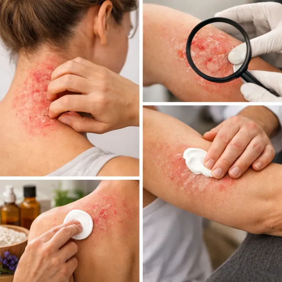 Troubles dermatologiques eczéma à Fos-sur-Mer
